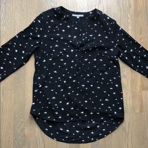Dandelion black blouse